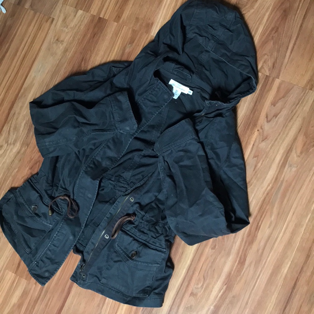 Navy trench coat
